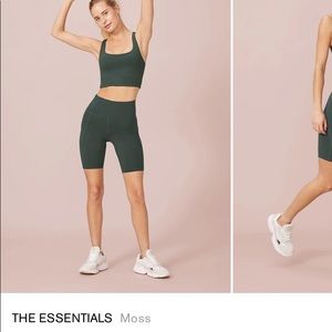 NWOT Girlfriend Collective Bike shorts